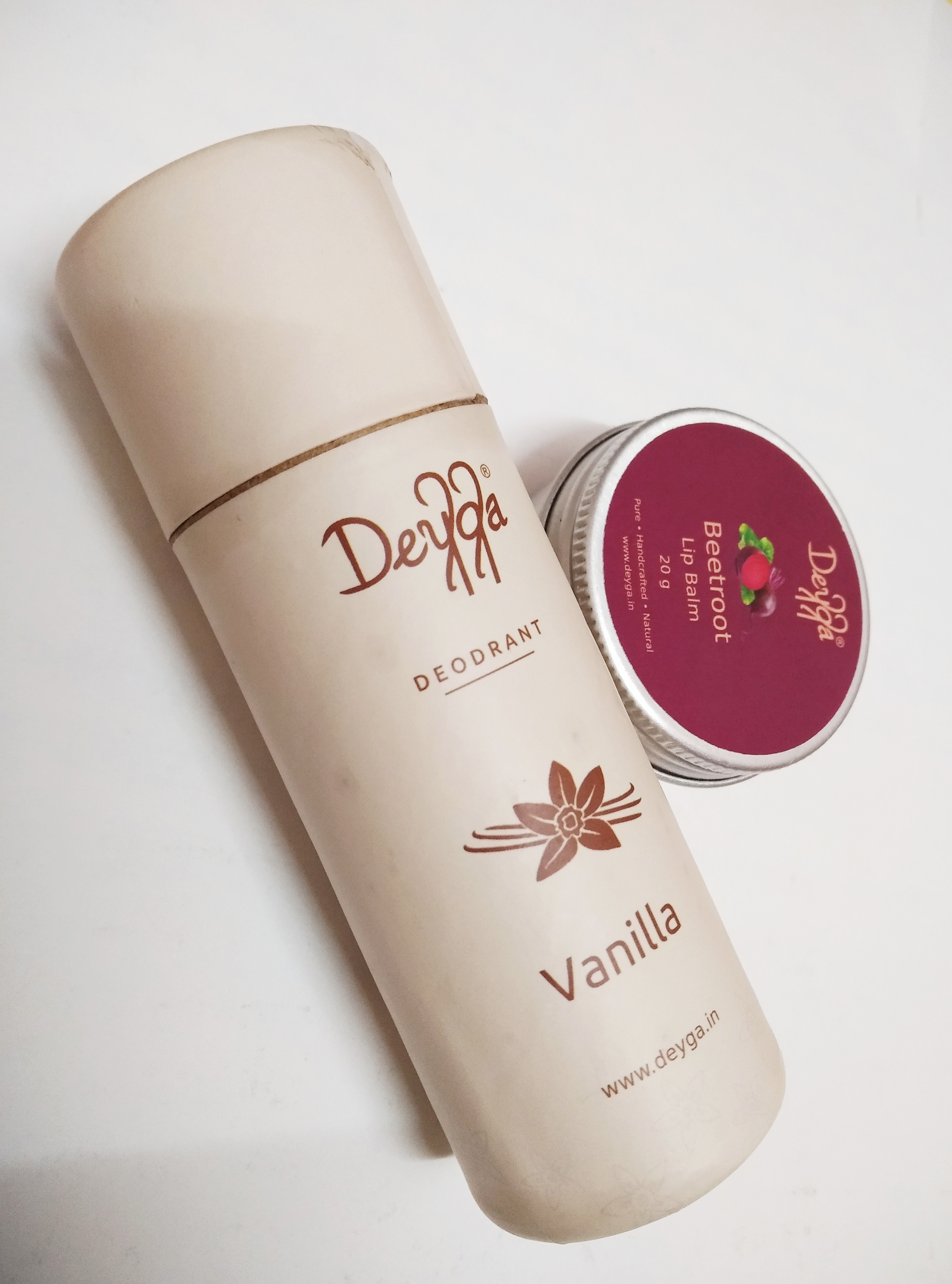 Deyga Beetroot Lip Balm and Vanilla Deodorant Review!